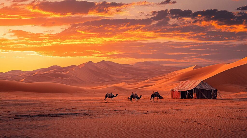 Camping a Merzouga : Decouverte des rituels ancestraux sous les etoiles du Sahara